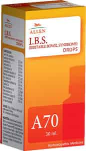 Allen Laboratories A70 I.b.s.(irritable Bowel Syndrome) Drop Pack Of 2 | 30ml Each