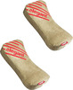 Elegant Cross Neck Support Pillow Beige (Set Of 2)