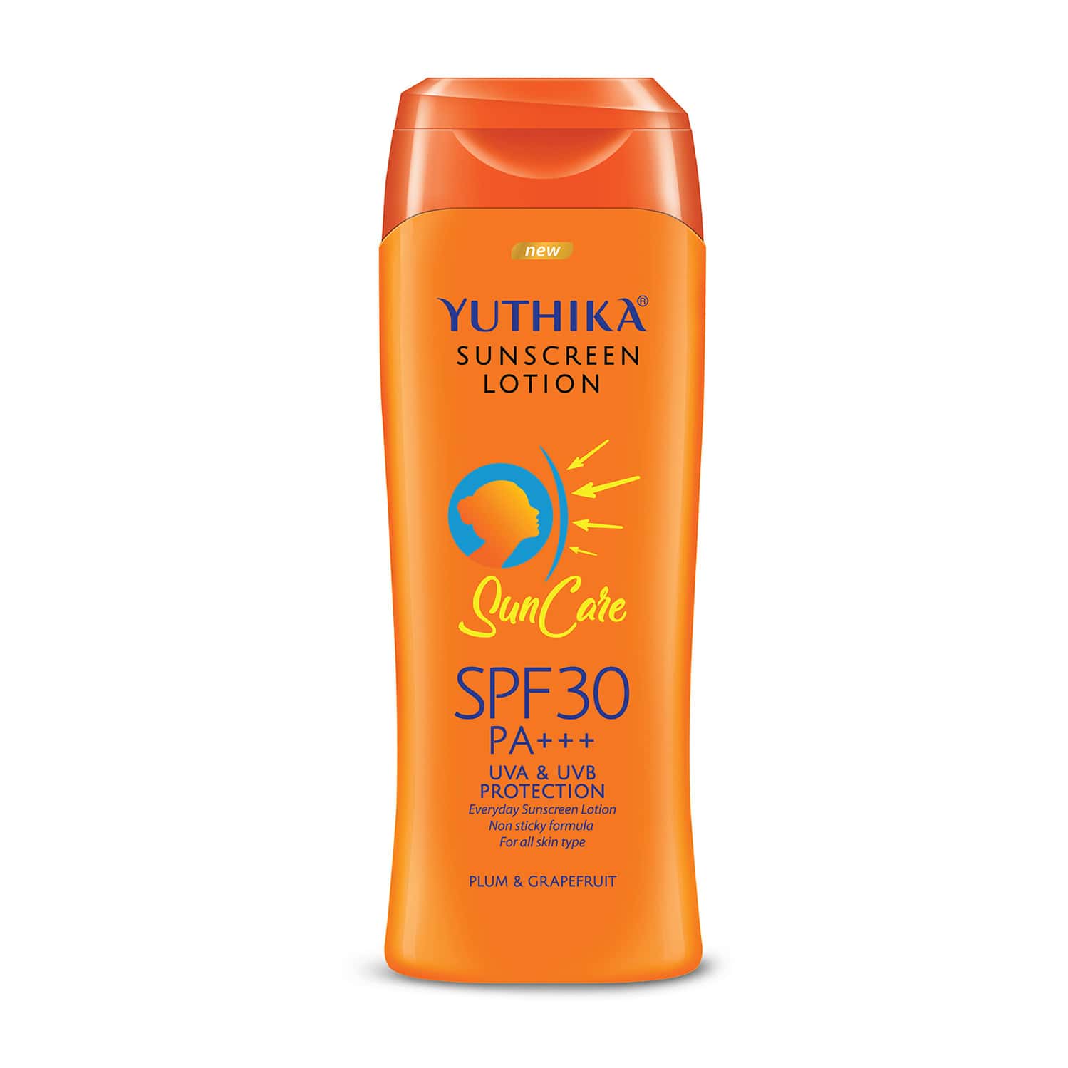 Yuthika Sunscreen Lotion Spf 30 Pa+++ With Uva & Uvb Protection | Sun Cream | All Skin Types- 100ml