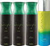 Ajmal 3 Sacrifice Ii For Him For Men & 1 Distraction For Men & Women Deo Each 200Ml Combo Pack Of 4