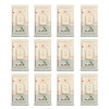 Baby Forest Mulmul Baby Wipes|Ultra-Soft, Water-Based, 3x Thicker & Softer Wipes 72 Wipes|Pack Of 12