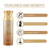 Ajmal Viola Eau De Parfum 75Ml Perfume For Women And Wisal Deodorant 200Ml For Women