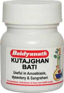 Baidyanath Asli Ayurved Kutajghan Bati 40 Tablets (pack Of 2)