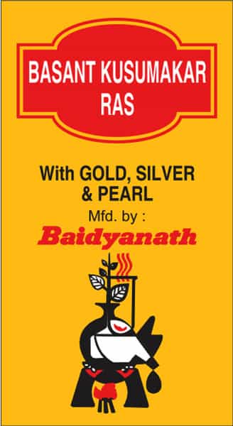 Baidyanath Basant Kusumakar Ras | Bottle | Tablet 25 No's