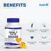 Healthvit Omega-3 Fish Oil 1000mg Double Strength 160mg Epa 120mg Capsules Bottle Of 60