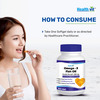 Healthvit Omega-3 Fish Oil 1000mg Double Strength 160mg Epa 120mg Capsules Bottle Of 60