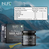 Inlife Shilajit Resin | Original Himalayan & Natural Shilajeet | 75% Fulvic Acid | Ayurvedic - 20g