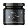 Inlife Shilajit Resin | Original Himalayan & Natural Shilajeet | 75% Fulvic Acid | Ayurvedic - 20g