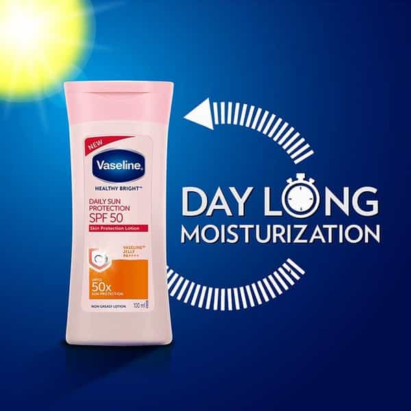 Vaseline Sun Protection Spf 50 Body Lotion-100 Ml