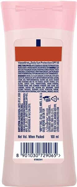 Vaseline Sun Protection Spf 50 Body Lotion-100 Ml