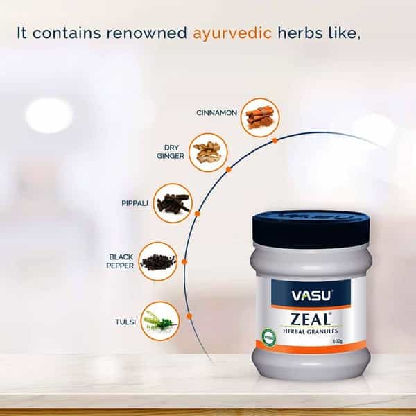 Vasu Zeal Herbal Granules - 100G