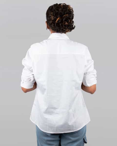 Streak Street Dark Brown Messy Bun With Golden Highlights