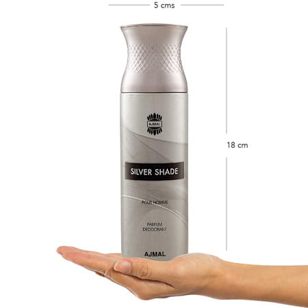 Ajmal Aurum & Carbon & Silvershade Deodorant Spray - For Men & Women (200 Ml Pack Of 3)