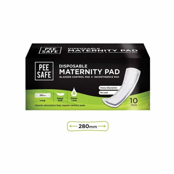 Pee Safe Disposable Maternity Pads(Long) Box Of 10