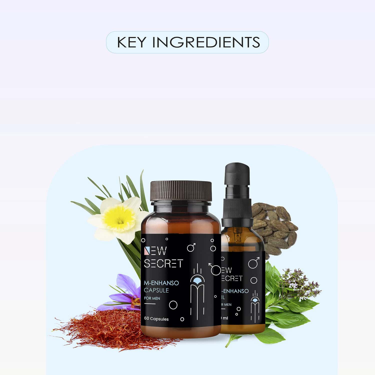 Buy NEWSECRET ENLARGEMENT COMBO (60 CAPSULE+50 ML OIL) Online & Get ...