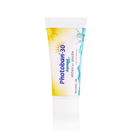 Photoban 30 Aquagel Sunscreen Spf 30 | For Uva/Uvb Protection | 60 Grams