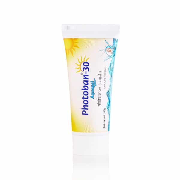 Photoban 30 Aquagel Sunscreen Spf 30 | For Uva/Uvb Protection | 60 Grams