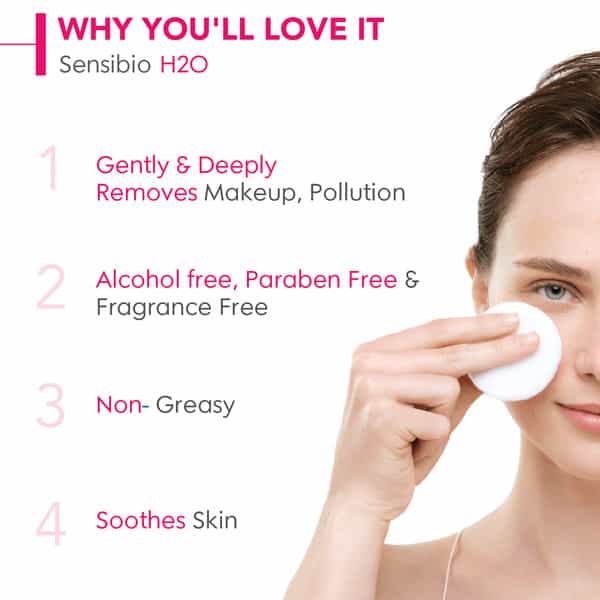Bioderma Sensibio - H2o Makeup Removing Micellar Cleansing Solution Face & Eyes