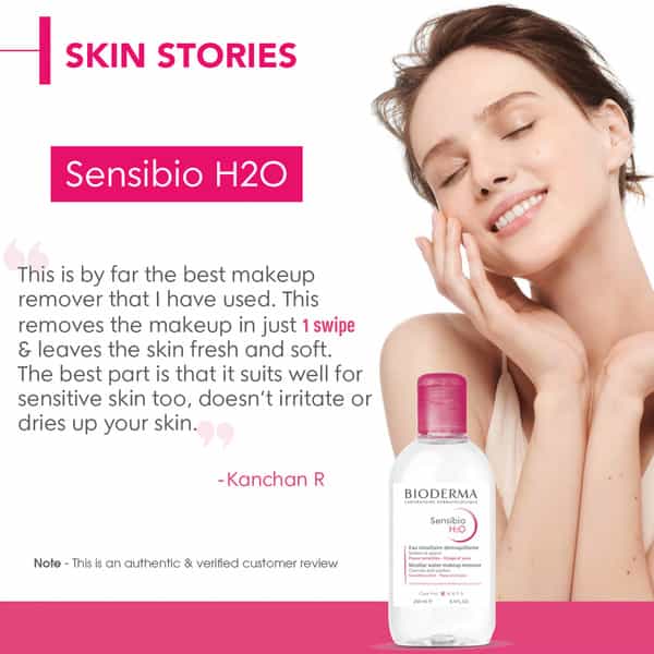 Bioderma Sensibio - H2o Makeup Removing Micellar Cleansing Solution Face & Eyes