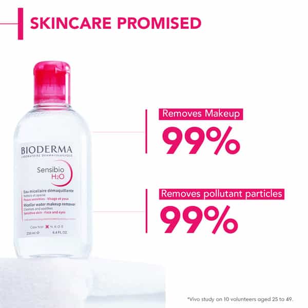 Bioderma Sensibio - H2o Makeup Removing Micellar Cleansing Solution Face & Eyes
