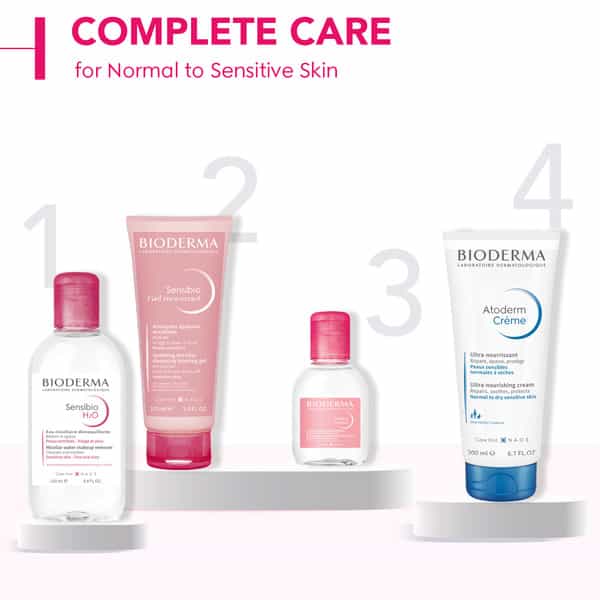 Bioderma Sensibio - H2o Makeup Removing Micellar Cleansing Solution Face & Eyes