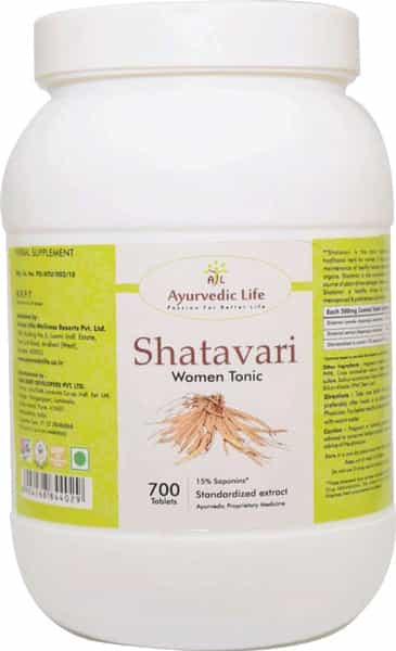 Al-Ayurvedic Life Shatavari 700 Tablets Pack Of 4
