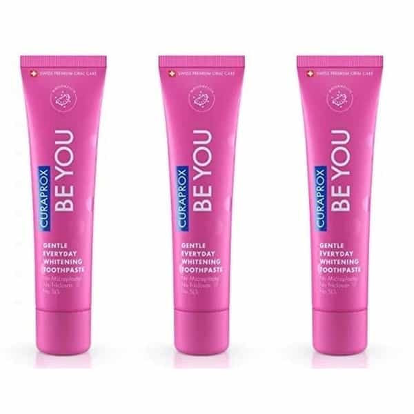Curaprox Gentle Everyday Whitening Toothpaste (Watermelon) 60Ml X Pack Of 3 Toothpaste