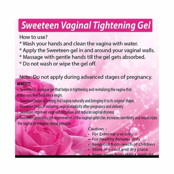 Sweeteen Intimate Care Vaginal Tightening Gel