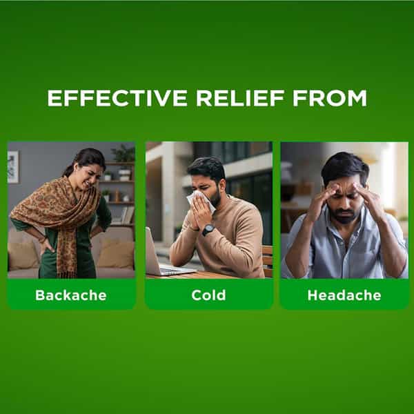 Zandu Balm For Instant Pain Relief From Cold | Headache & Body | 10Ml