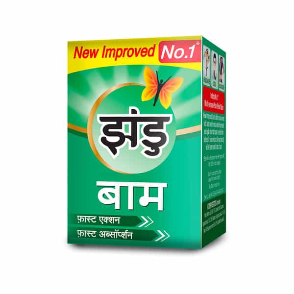 Zandu Balm For Instant Pain Relief From Cold | Headache & Body | 10Ml