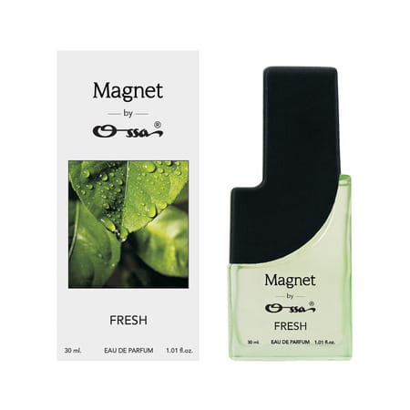 Ossa Magnet Fresh Unisex Eau De Parfum With Lemon | Patchouli | Cedarwood | Musk | Amber | 30ml