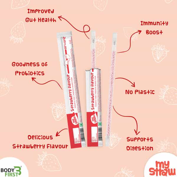 Bodyfirst My Straw - Strawberry Boy