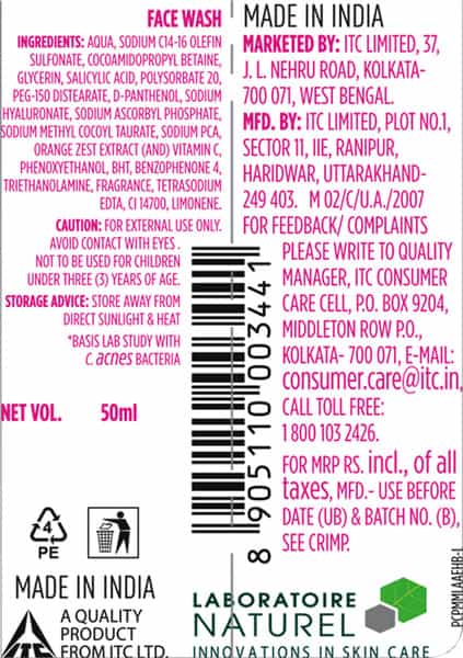 Charmis Deep Radiance Facewash - 50Ml