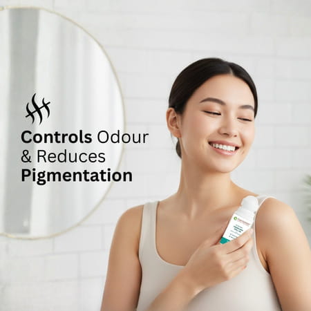 Pure Nutrition 5% Aha Bha Underarm Roll On For Women & Men 50 Ml