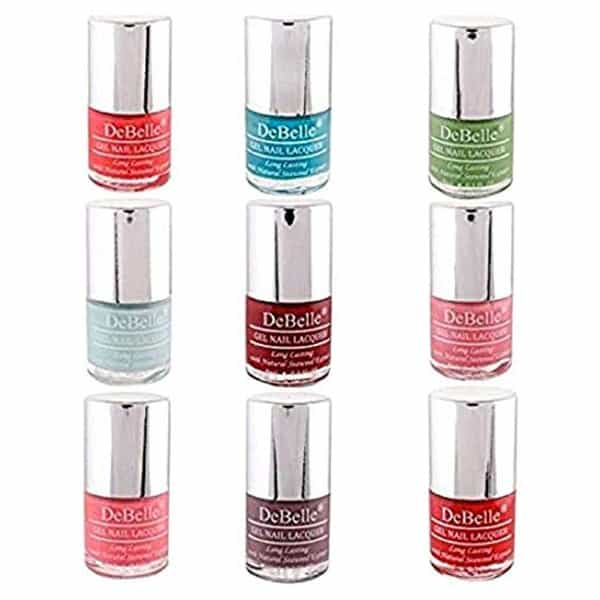 Debelle Nail Polish Combo Offer Of 9 Nail Colours (Multicolor) (Gift For Girls) | 72 Ml (8Ml Each)