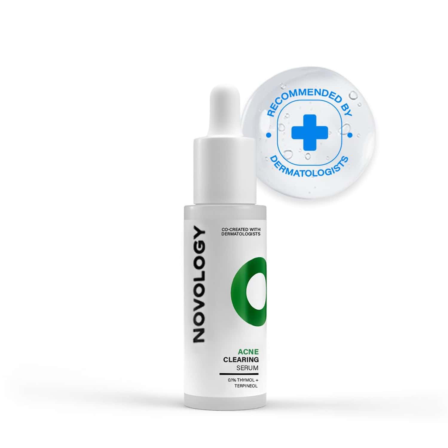 Novology Acne Serum Face Serum For Acne | Whiteheads Non-Sticky | Non-Comedogenic Formula (28ml)
