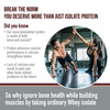 Bon Iso Whey 100% Protein Isolate|1 Kg 33 Servings |Muscle Strength And Bone Health