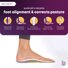 Betterhood Flat Feet Arch Support Orthopedic Ergonomic Gel Shoe Insoles (8-11 Uk)