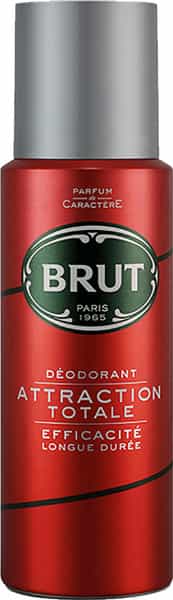 Brut Attraction Totale Deodorant Spray For Men Long Lasting Woody Fragrance 200 Ml