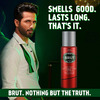 Brut Attraction Totale Deodorant Spray For Men Long Lasting Woody Fragrance 200 Ml