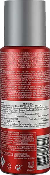 Brut Attraction Totale Deodorant Spray For Men Long Lasting Woody Fragrance 200 Ml