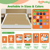 Oyo Baby Waterproof Bed Protector Baby Dry Sheet Extra Large Beige (140 Cm X 200 Cm)