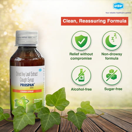 Prospan Sugar Free Bottle Of 100Ml Syrup