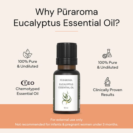 Puraroma Eucalyptus Essential Oil - 10 Ml