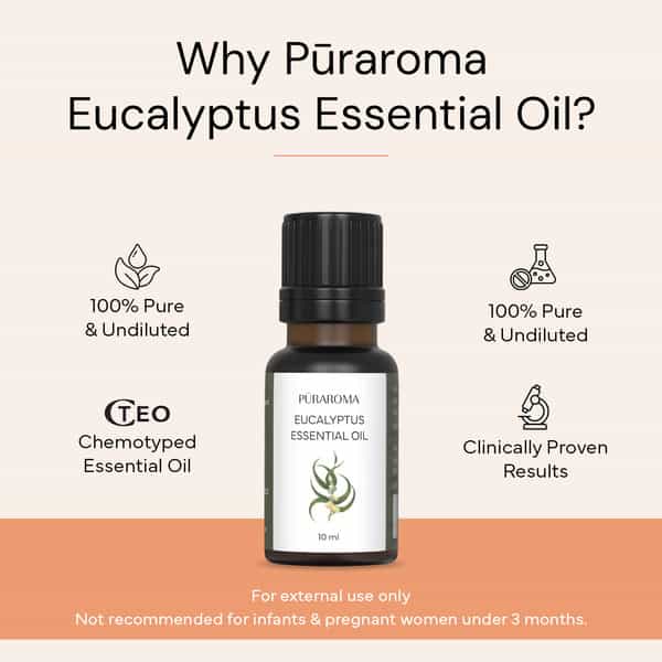 Puraroma Eucalyptus Essential Oil - 10 Ml