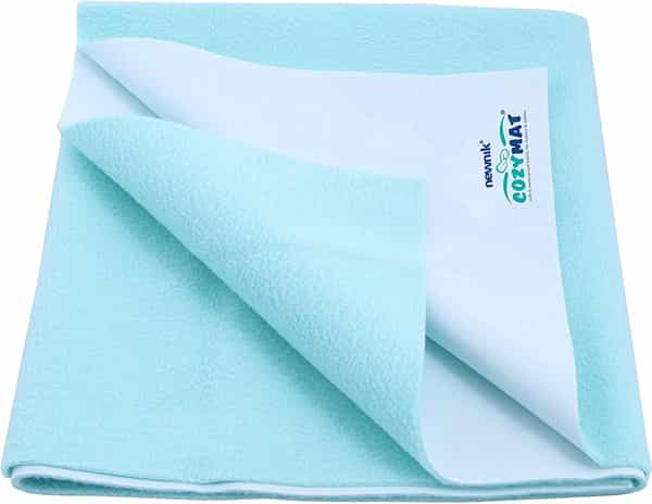 Newnik Cozymat Dry Sheet (Size: 70Cm X 100Cm) Medium Sea Green