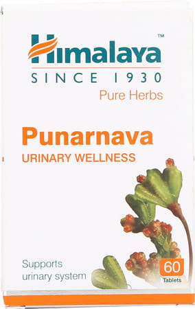 Himalaya Punarnava | Supports Urinary Sysyem | 60 Tablets