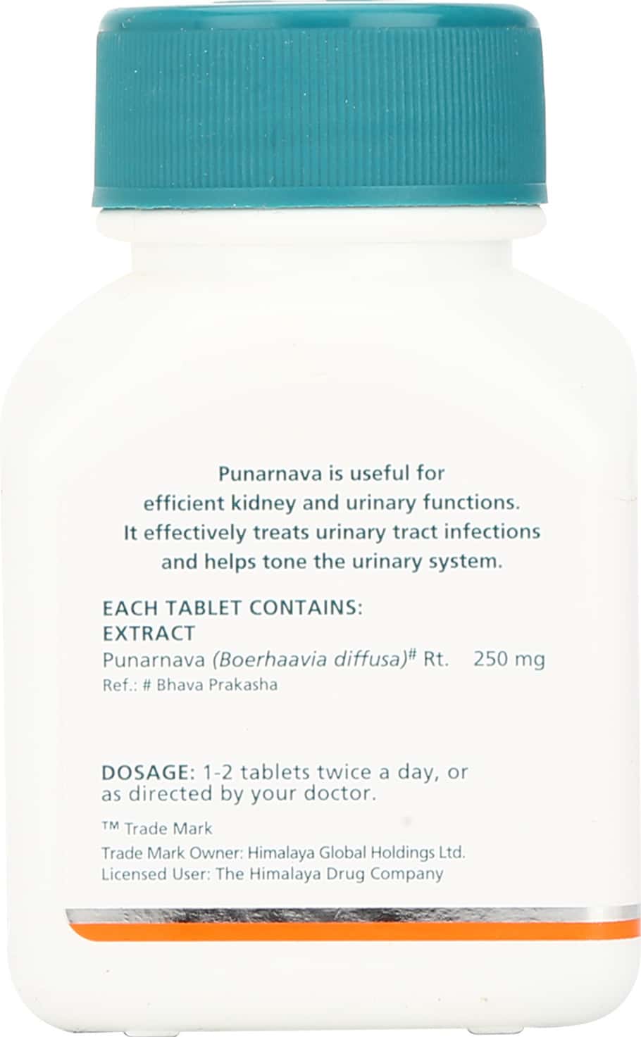 HIMALAYA PUNARNAVA | SUPPORTS URINARY SYSYEM | 60 TABLETS