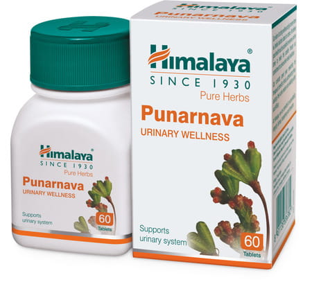 Himalaya Punarnava | Supports Urinary Sysyem | Tablets | 60 No'S
