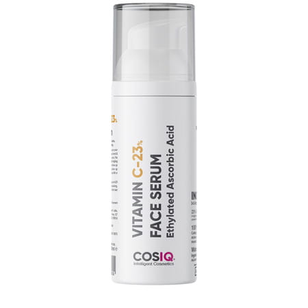 Cos-Iq Vitamin C-23% Face Serum 30ml | Only 2 Ingredients | Safe Effective Skin Brightening Serum